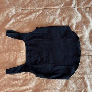 Cropped Ribbed Tank